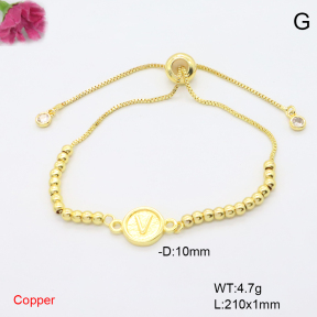 F6B200339aajl-L017  Fashion Copper Bracelet