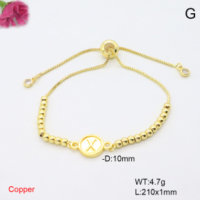 F6B200341aajl-L017  Fashion Copper Bracelet