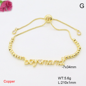F6B406952ablb-L017  Fashion Copper Bracelet