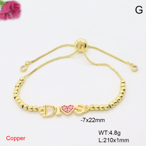 F6B406955ablb-L017  Fashion Copper Bracelet