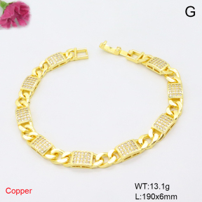 F6B406984bbov-L002  Fashion Copper Bracelet