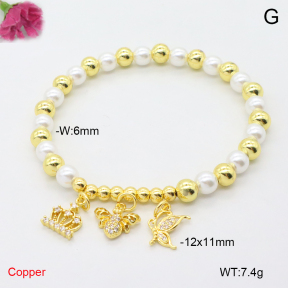 F6B407014bbok-L002  Fashion Copper Bracelet