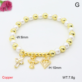 F6B407015bbok-L002  Fashion Copper Bracelet