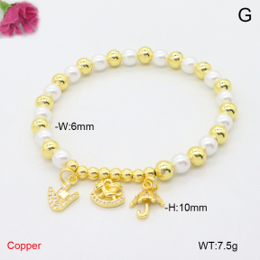 F6B407018bbok-L002  Fashion Copper Bracelet