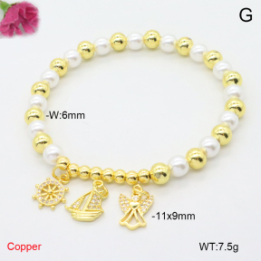 F6B407019bbok-L002  Fashion Copper Bracelet