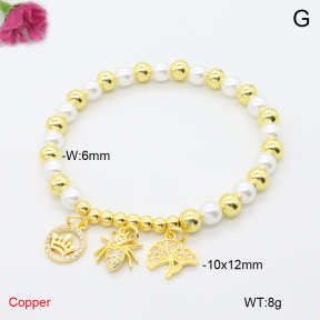 F6B407020bbok-L002  Fashion Copper Bracelet
