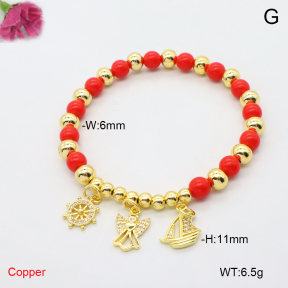 F6B407025bbok-L002  Fashion Copper Bracelet
