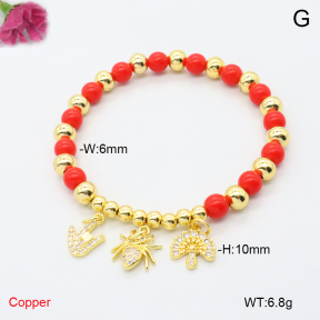 F6B407029bbok-L002  Fashion Copper Bracelet