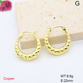 F6E200820baka-L017  Fashion Copper Earrings