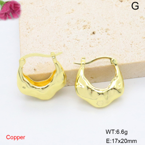F6E200821baka-L017  Fashion Copper Earrings