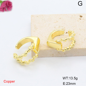 F6E200823baka-L017  Fashion Copper Earrings