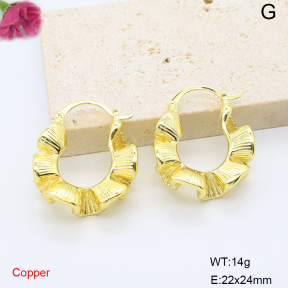 F6E200824vbmb-L017  Fashion Copper Earrings