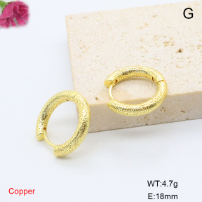 F6E200836baka-L017  Fashion Copper Earrings