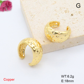 F6E200842baka-L017  Fashion Copper Earrings