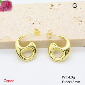 F6E200845ablb-L017  Fashion Copper Earrings