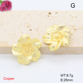 F6E200846ablb-L017  Fashion Copper Earrings