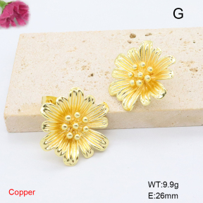 F6E200847ablb-L017  Fashion Copper Earrings