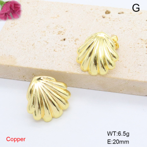 F6E200849ablb-L017  Fashion Copper Earrings