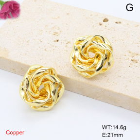 F6E200850vbmb-L017  Fashion Copper Earrings