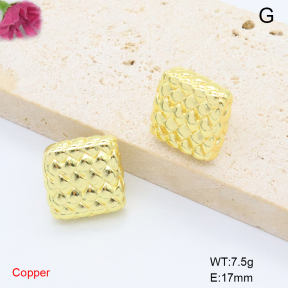 F6E200853baka-L017  Fashion Copper Earrings