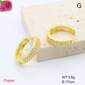 F6E405854vbmb-L017  Fashion Copper Earrings