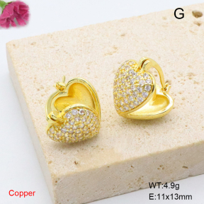 F6E405857vbmb-L017  Fashion Copper Earrings