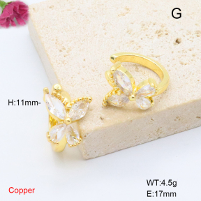 F6E405858ablb-L017  Fashion Copper Earrings