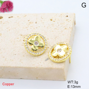 F6E405860aakl-L002  Fashion Copper Earrings