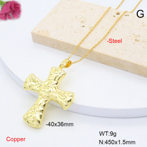 F6N201107aajl-L017  Fashion Copper Necklace