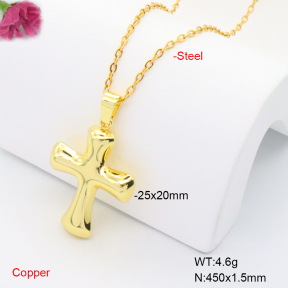 F6N201113avja-L017  Fashion Copper Necklace