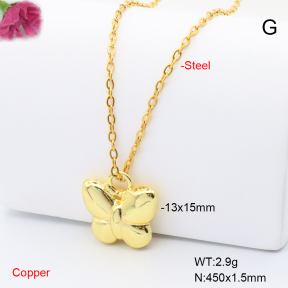 F6N201116vaia-L017  Fashion Copper Necklace