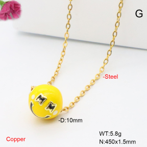 F6N201119vaia-L017  Fashion Copper Necklace