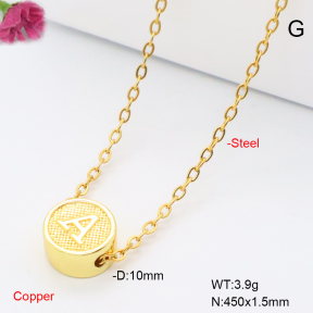 F6N201120vaia-L017  Fashion Copper Necklace