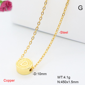 F6N201123vaia-L017  Fashion Copper Necklace