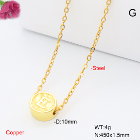 F6N201124vaia-L017  Fashion Copper Necklace