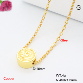 F6N201125vaia-L017  Fashion Copper Necklace