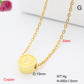 F6N201126vaia-L017  Fashion Copper Necklace