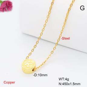 F6N201130vaia-L017  Fashion Copper Necklace