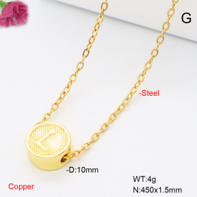 F6N201131vaia-L017  Fashion Copper Necklace