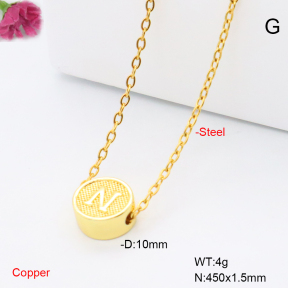 F6N201133vaia-L017  Fashion Copper Necklace