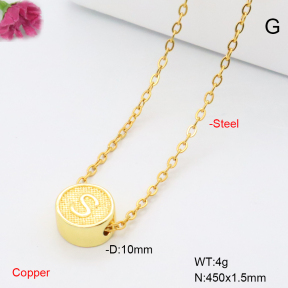 F6N201138vaia-L017  Fashion Copper Necklace