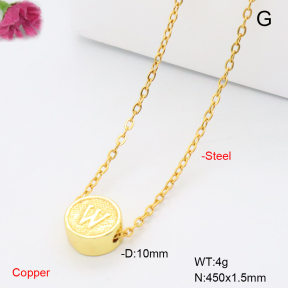 F6N201142vaia-L017  Fashion Copper Necklace