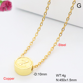 F6N201145vaia-L017  Fashion Copper Necklace