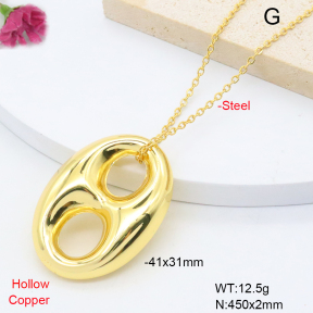 F6N201150avja-L002  Fashion Copper Necklace