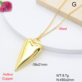 F6N201154vaia-L002  Fashion Copper Necklace