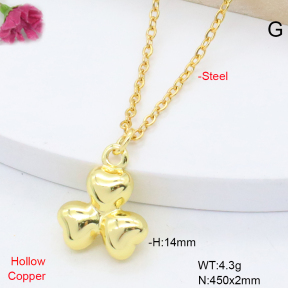 F6N201165aahl-L002  Fashion Copper Necklace