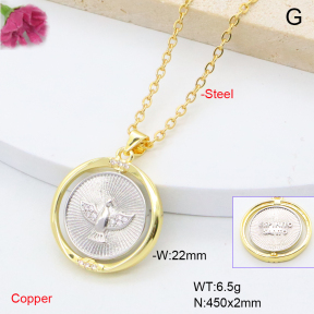 F6N201174baka-L002  Fashion Copper Necklace