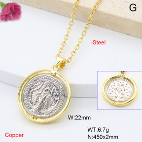 F6N201175baka-L002  Fashion Copper Necklace