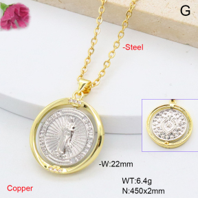 F6N201176baka-L002  Fashion Copper Necklace