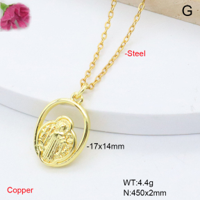 F6N201179aahl-L002  Fashion Copper Necklace